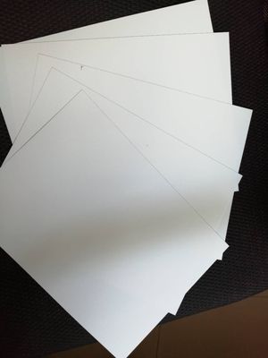 white polyester film